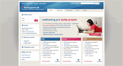 Desktop Screenshot of hostujeme.sk